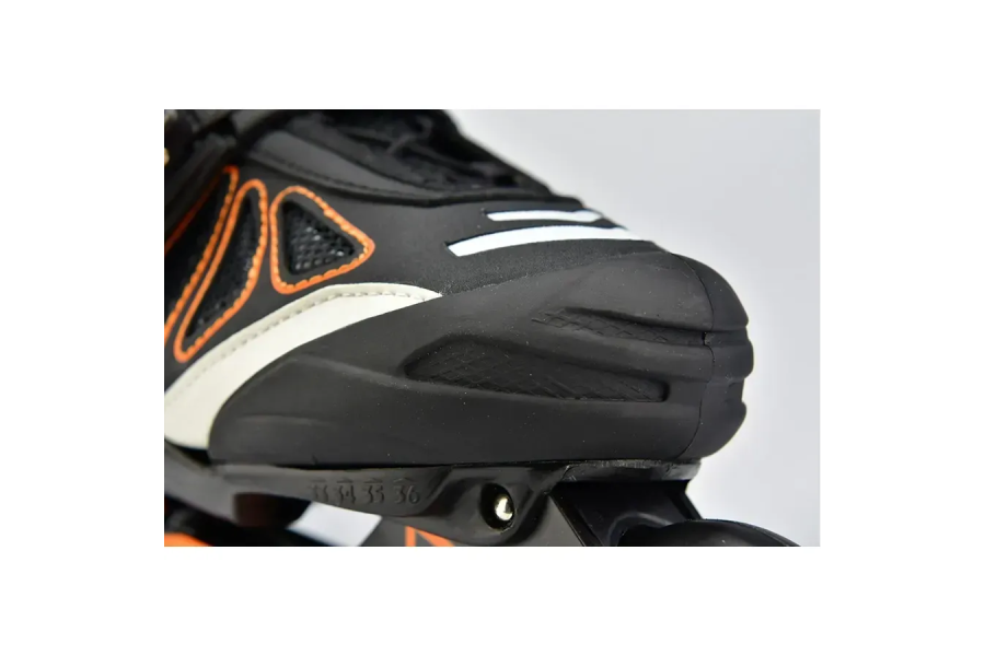 Ролики Micro Champion Помаранчеві з чорним 