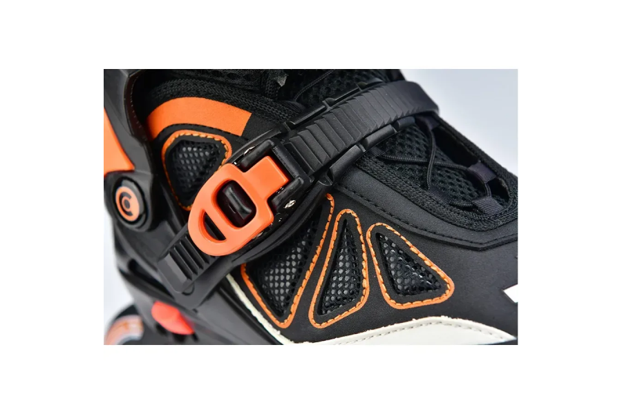 Ролики Micro Champion Помаранчеві з чорним 