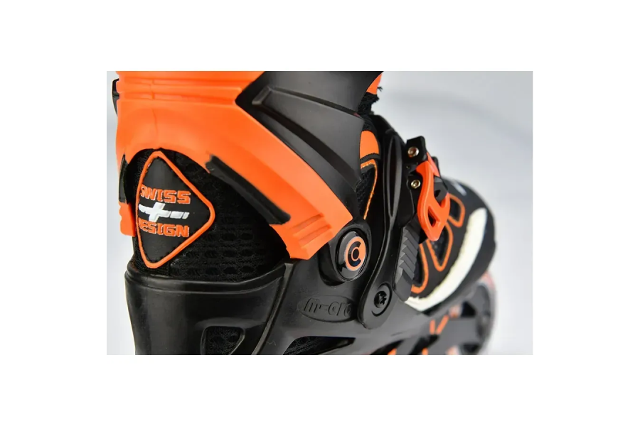 Ролики Micro Champion Помаранчеві з чорним 