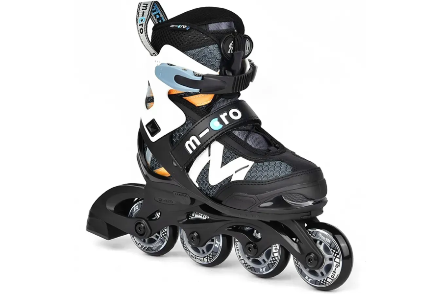 Ролики Micro NEW Shaper Чорно-білі