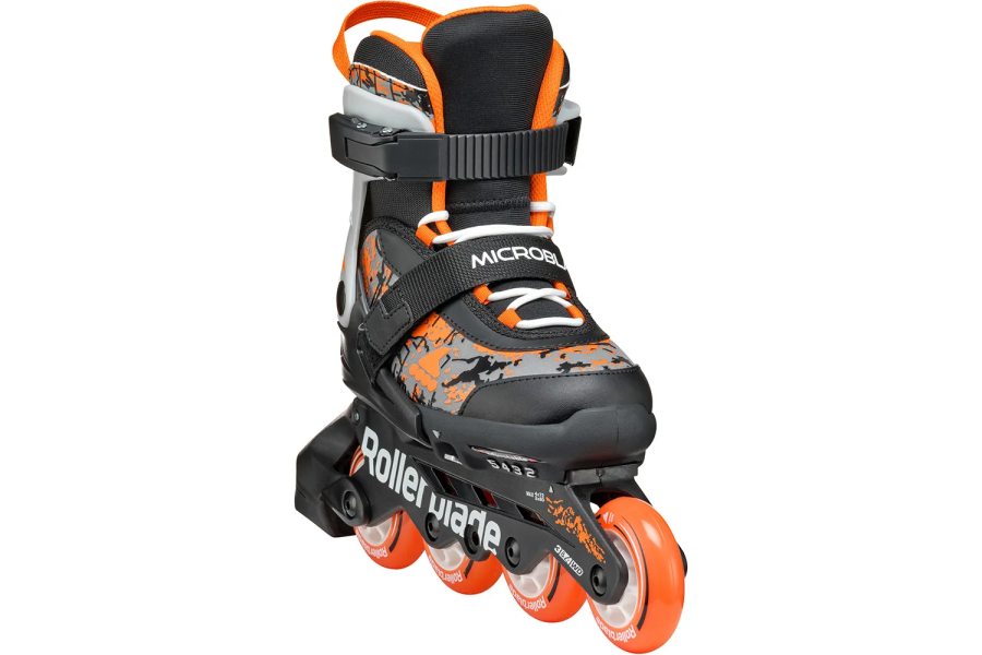 Ролики Rollerblade Microblade SL Чорні з помаранчевим