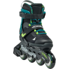 Ролики Rollerblade Microblade XT Чорні з зеленим