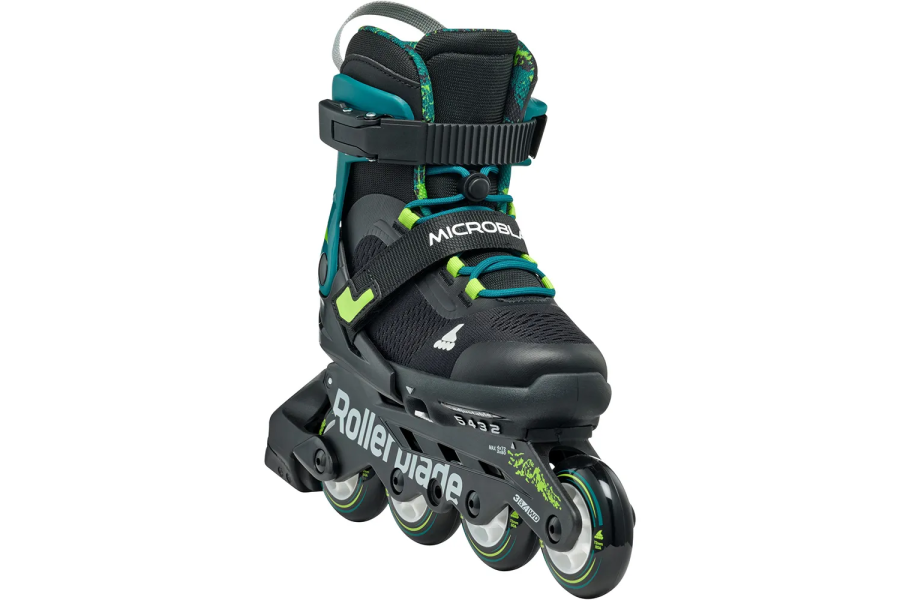 Ролики Rollerblade Microblade XT Чорні з зеленим