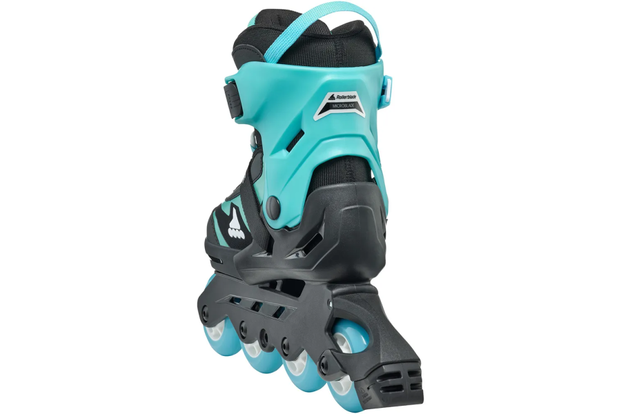 Ролики Rollerblade Microblade Чорні з блакитним