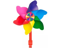 Вітряк дитячий Green Cycle GCW-04 кріплення на кермо, веселка