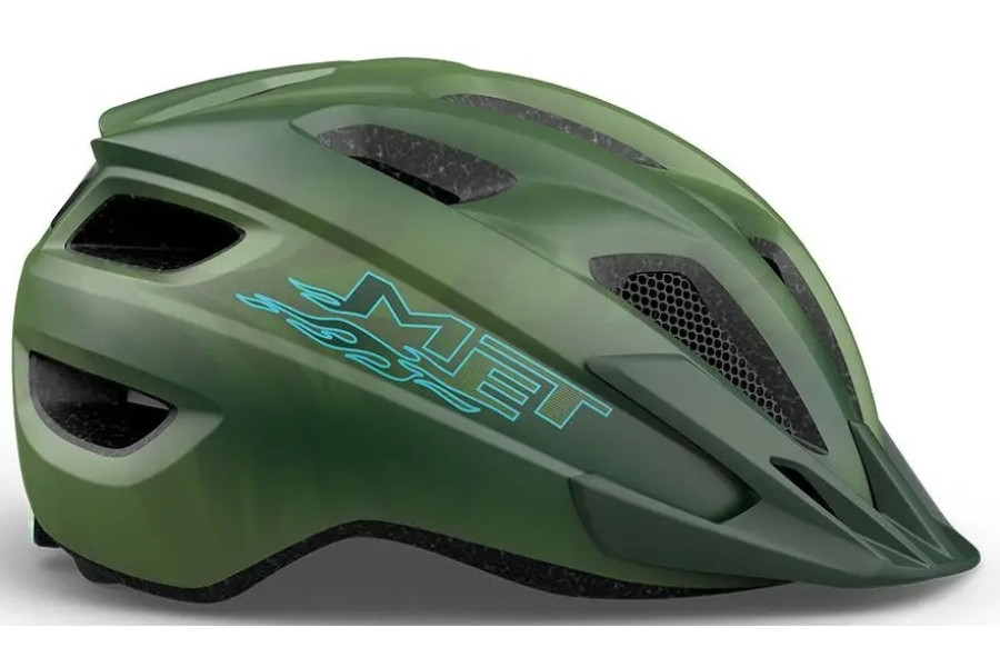 Детский шлем MET Crackerjack CE Green Matt