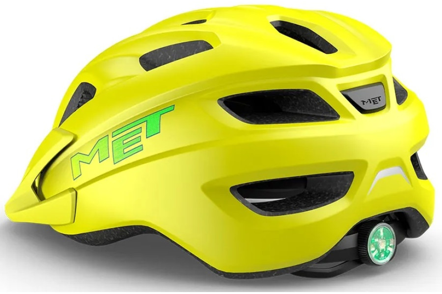 Дитячий шолом MET Crackerjack Mips CE Lime Matt