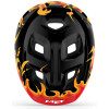 Детский шлем MET Hooray CE Black Flames Glossy