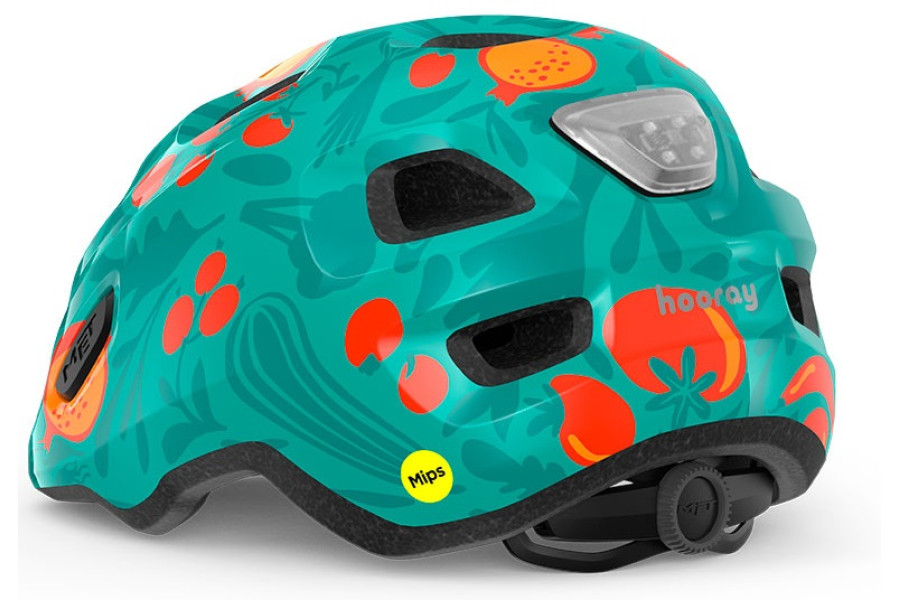 Дитячий шолом MET Hooray Mips CE Green Fruit Glossy