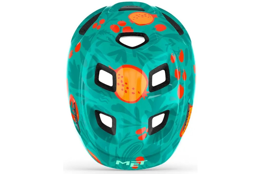 Дитячий шолом MET Hooray CE Green Fruit Glossy