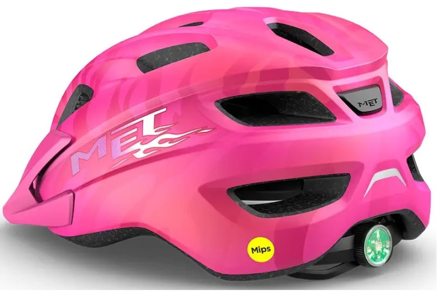 Дитячий шолом MET Crackerjack Mips CE Pink Matt