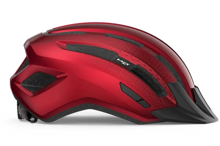 Шлем MET Downtown Mips CE Red Glossy