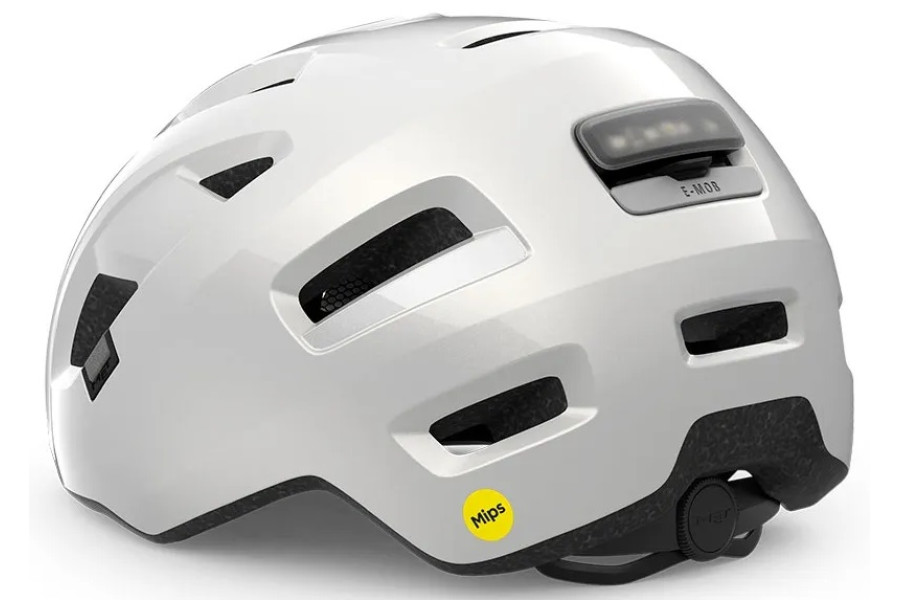 Шлем MET E-Mob Mips CE White Glossy