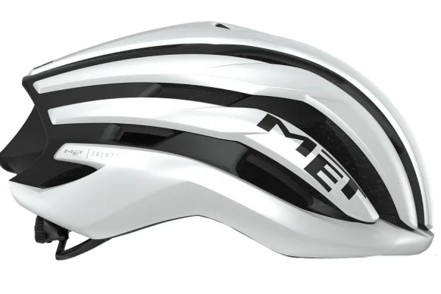 Шлем МЕТ Trenta Mips CE White Black Matt Glossy