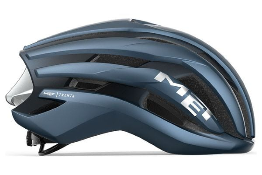 Шлем МЕТ Trenta Mips CE Navy Silver Matt