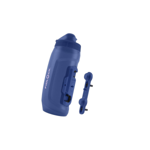Фляга с коннектором и базой FIDLOCK TWIST bottle 590мл (синий)