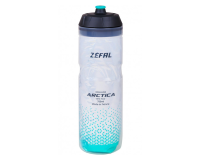 Фляга Zefal Arctica 75 750мл термос, термофляга Lock-Cap System серебристо-зеленая