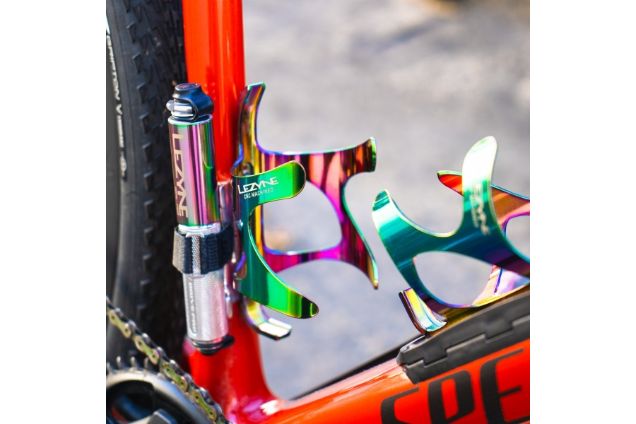 Ручной насос LEZYNE POCKET DRIVE PRO Бензиновый/Серебристый 160psi Y14