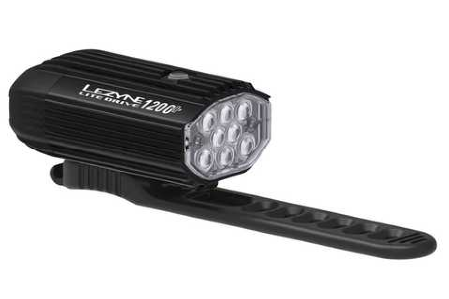 Фара LEZYNE LITE DRIVE 1200+ FRONT Черный матовый 1200 люмен Y17