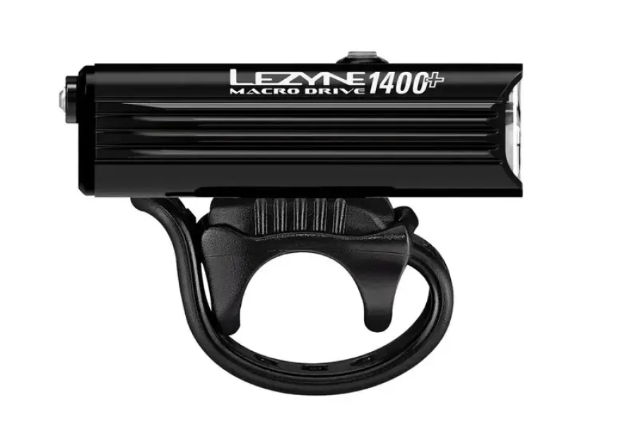 Фара LEZYNE MACRO DRIVE 1400+ FRONT Черный матовый 1400 люмен Y17