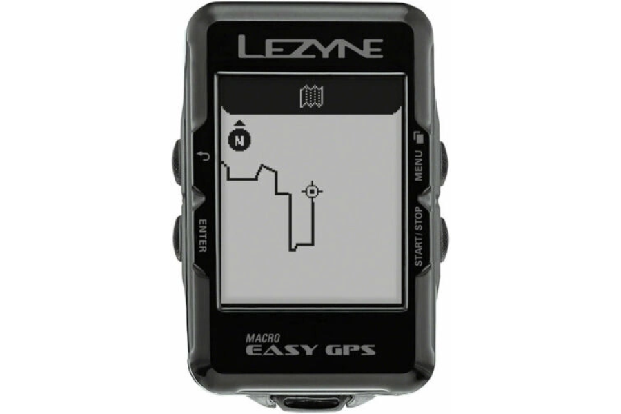 Велокомпьютер GPS Lezyne MACRO EASY GPS Черный Y13