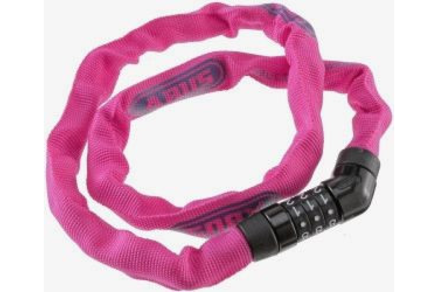 Замок із ланцюгом ABUS 4804C/75 Steel-O-Chain Pink
