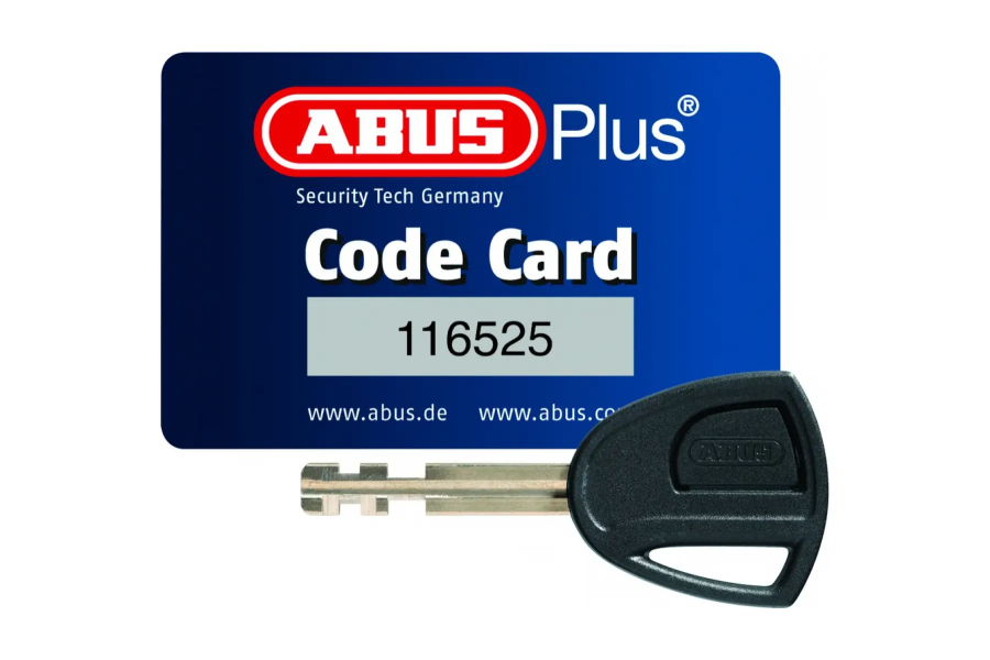 Замок сегментний ABUS 6000K/90 Bordo BK SH