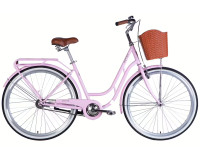 Велосипед Dorozhnik RETRO 28 Velosteel светло-розовый