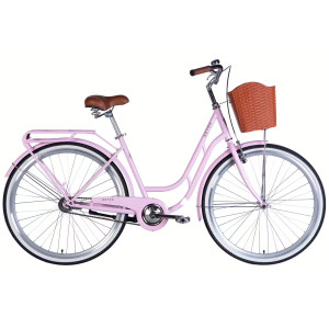 Велосипед Dorozhnik RETRO 28 Velosteel світло-рожевий