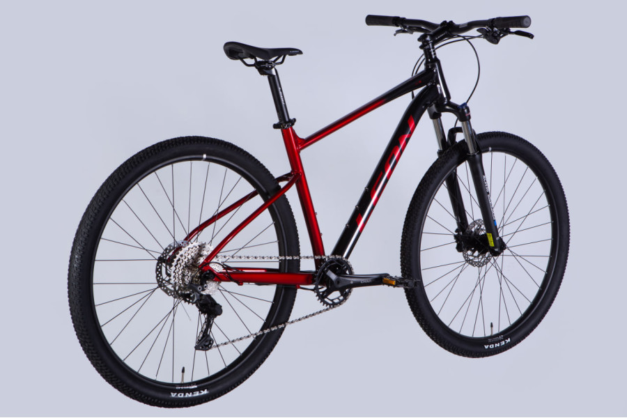 Велосипед Leon TN 75 29 HDD чорний з червоним