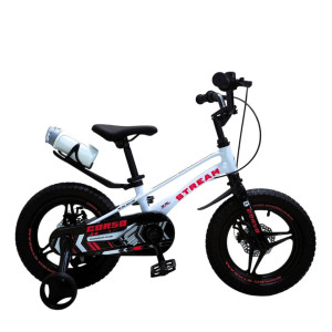 Детский велосипед Corso Stream 14 белый с красным