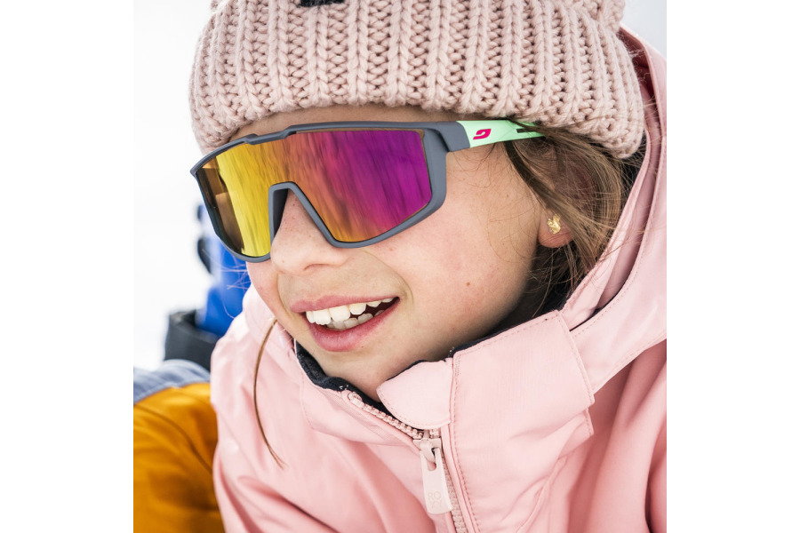 Окуляри підліткові JULBO 550 11 20 FURY S GRIS/VERT 3CF FL ROSE