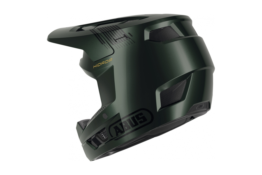 Велошлем фулфэйс ABUS HIDROP moss green