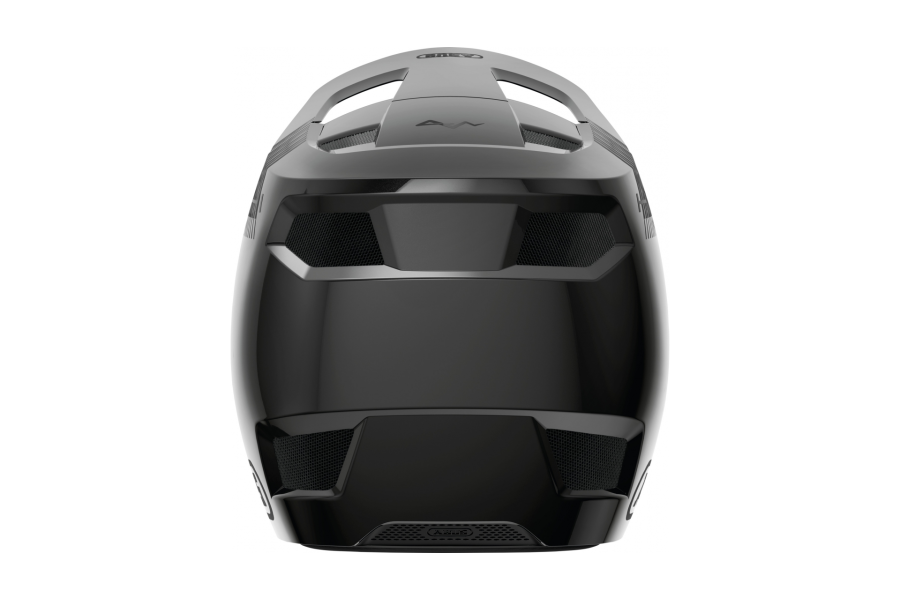 Велошолом фулфейс ABUS HIDROP shiny black
