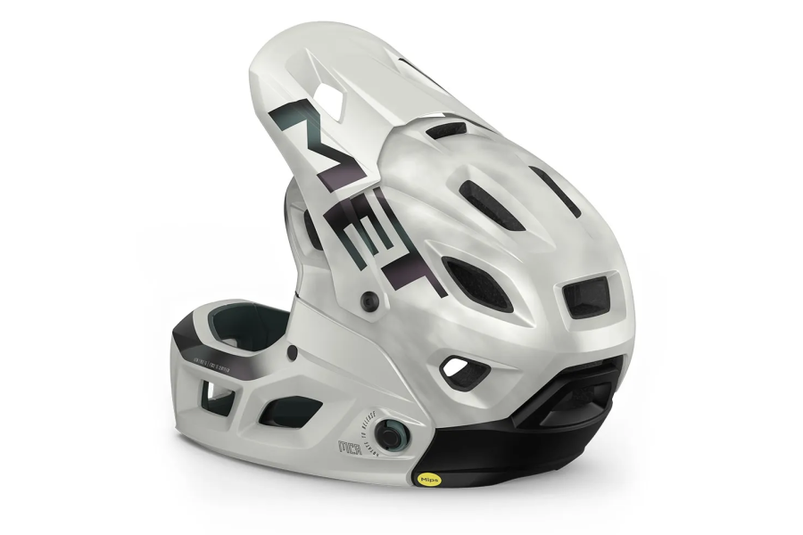 Шолом MET PARACHUTE MCR MIPS CE WHITE IRIDESCENT | MATT
