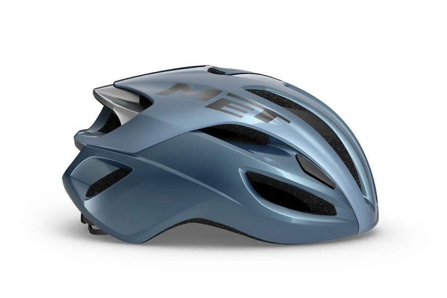 Шолом MET RIVALE MIPS CE NAVY SILVER | GLOSSY