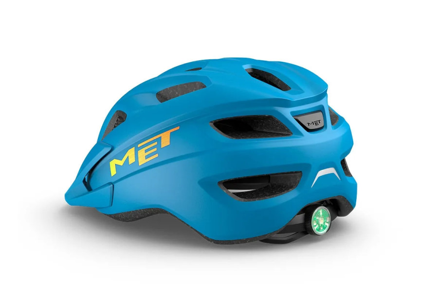 Шлем подростковый MET Crackerjack CE Cyan | Matt UN