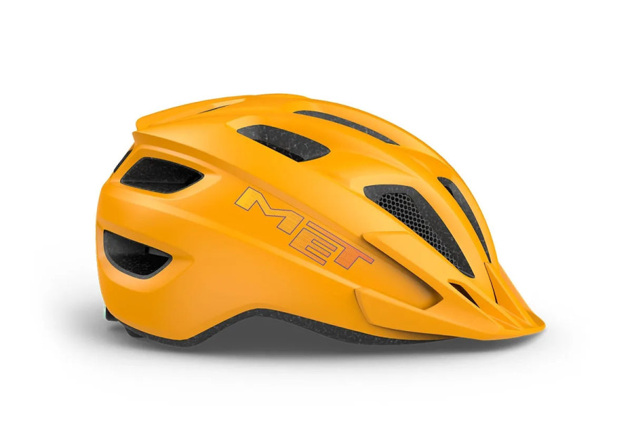 Шлем подростковый MET CRACKERJACK MIPS CE ORANGE | MATT UN