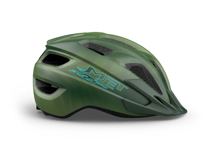 Детский шлем MET Crackerjack Mips CE Green Matt