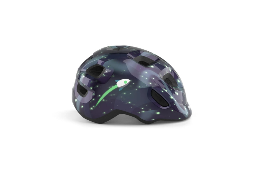 Детский шлем MET HOORAY CE SPACE | GLOW IN THE DARK