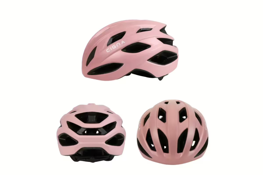 Шлем велосипедный CIGNA TT-42 розовый градиент (мат) AM 