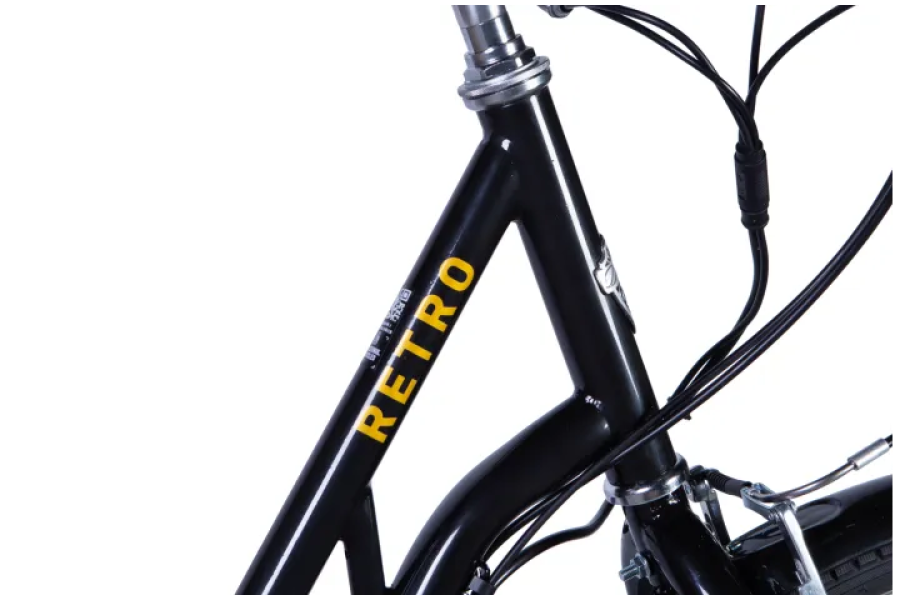 Электровелосипед Dorozhnik eRETRO 28" Vbr 36B 12.5А*г 500Вт черный