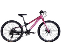Підлітковий велосипед Formula F-1 RIGID DD CS 24 рожево-чорний 2026