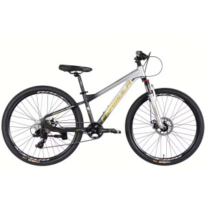 Подростковый велосипед Formula F-1 DD CS 26 серебристо-черный 2026