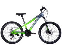 Подростковый Велосипед SPACE MARS DD FR 24 зелено-серебристый 2026