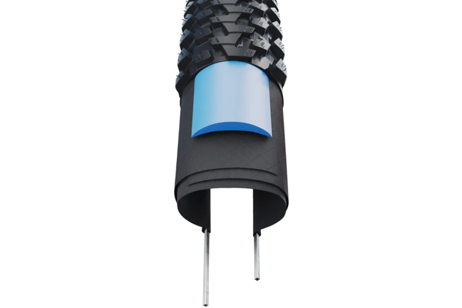 Покришка 29x2.35 (60-622) Schwalbe MARATHON PLUS MTB, SmartGuard, TwinSkin, B/B+RT HS468 ADDIX 67EPI 40B