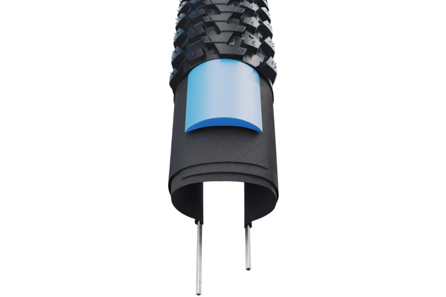 Покришка 27.5x2.25 650B (57-584) Schwalbe Marathon Plus MTB SmartGuard, TwinSkin B/B+RT HS468 ADDIX 67EPI 36B