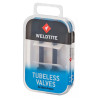 Вентиль Weldtite 05050 Tubeless Valve Kit для безкамерних ободів, 55мм, (2шт)