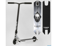 Трюковий самокат BestScooter Warrior сріблястий