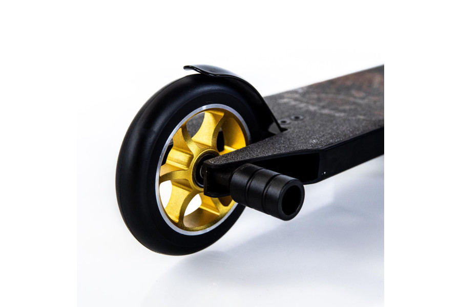 Трюковый самокат TITAN 4.7 110 мм Черно-Золотой